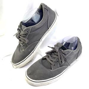 Vans Off the Wall Atwood Shoes Men's Size 9.5 Gray Canvas Skate Casual Sneakers